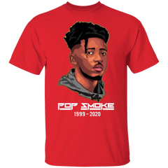 Pop Smoke Shirt Red