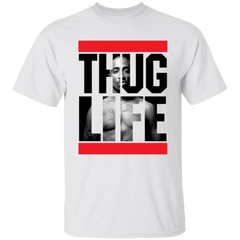 Thug Life 2pac Shirt - White - Worldwide Shipping -  NINONINE