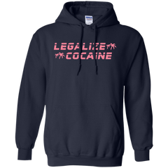 Legalize Cocaine Hoodie - Navy - Shipping Worldwide - NINONINE