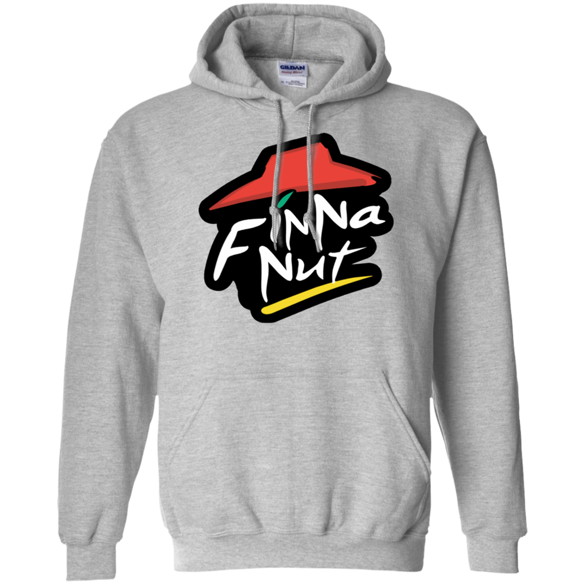 Im Finna Nut Hoodie - Sport Grey - Shipping Worldwide - NINONINE