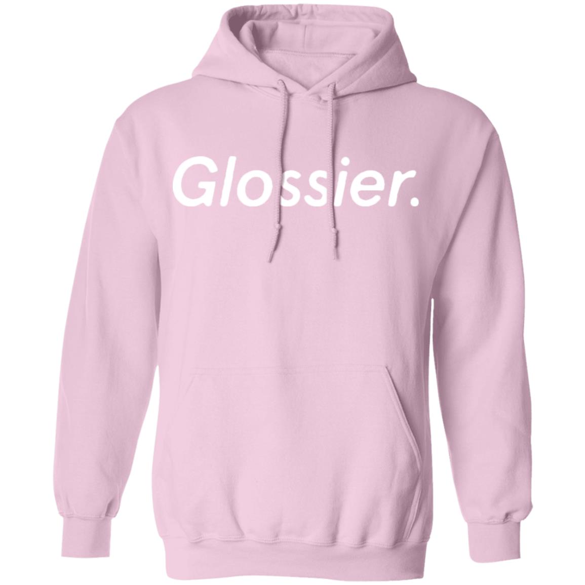 Glossier Hoodie - Light Pink