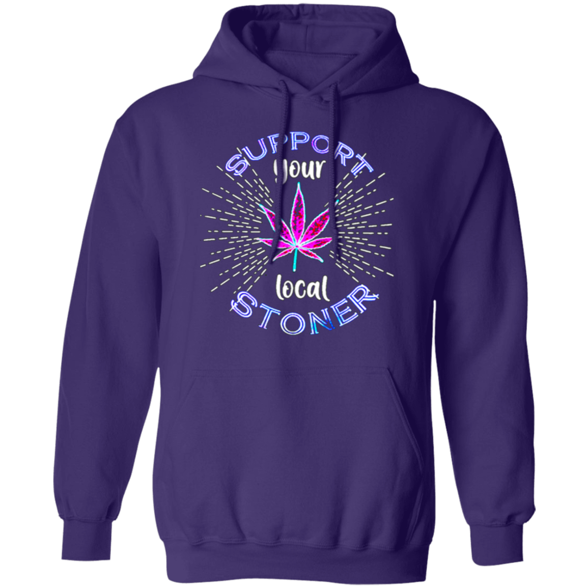 Stoner Hoodie - Purple