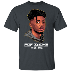 Pop Smoke Shirt Dark Heather