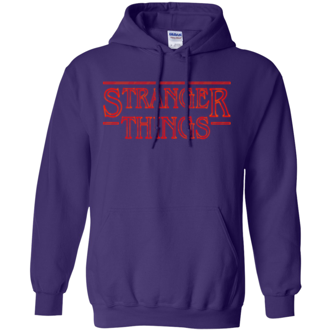 Stranger Things Merch Hoodie - Purple - Shipping Worldwide - NINONINE