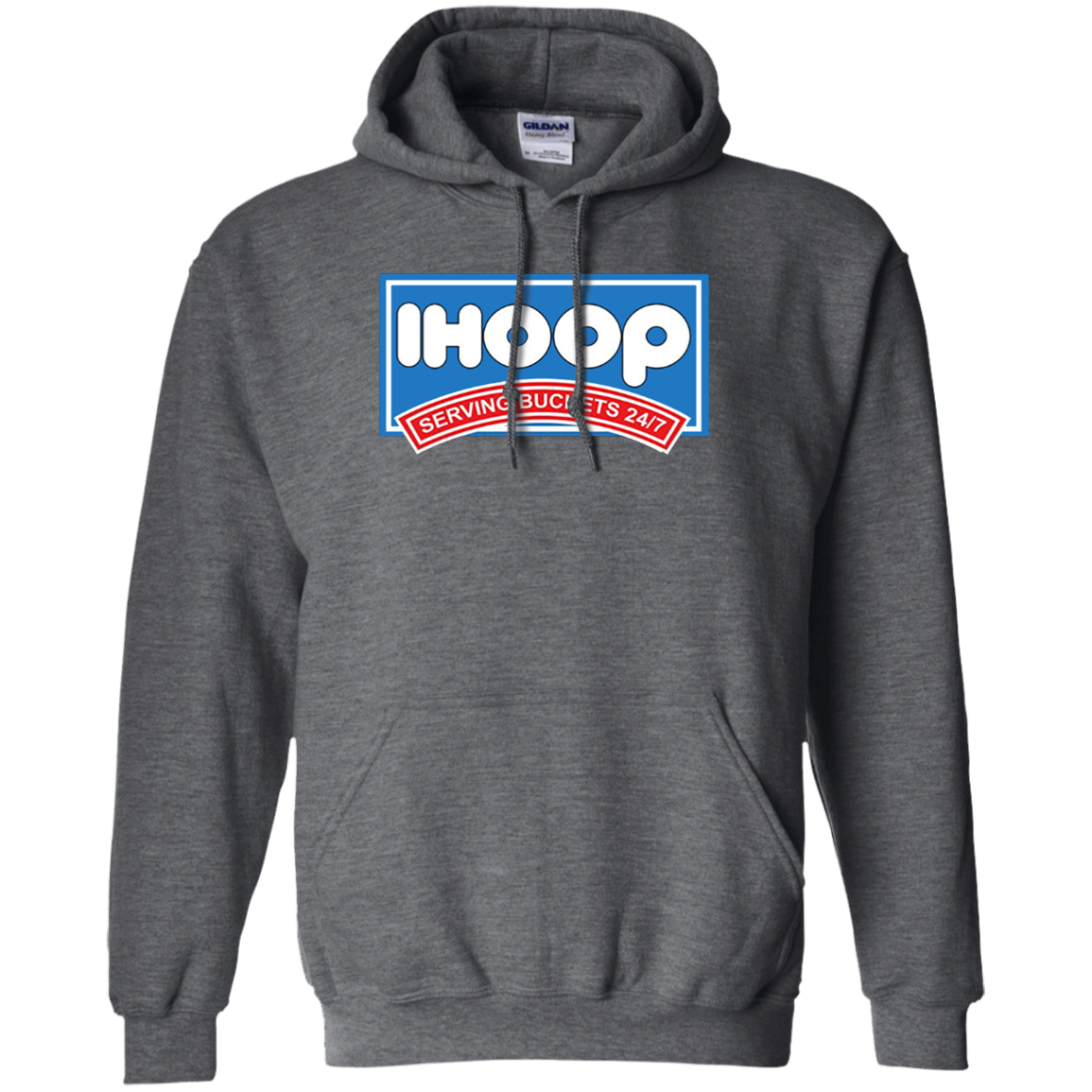 Ihoop Hoodie - Dark Heather - Shipping Worldwide - NINONINE