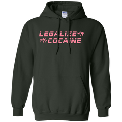 Legalize Cocaine Hoodie - Forest Green - Shipping Worldwide - NINONINE