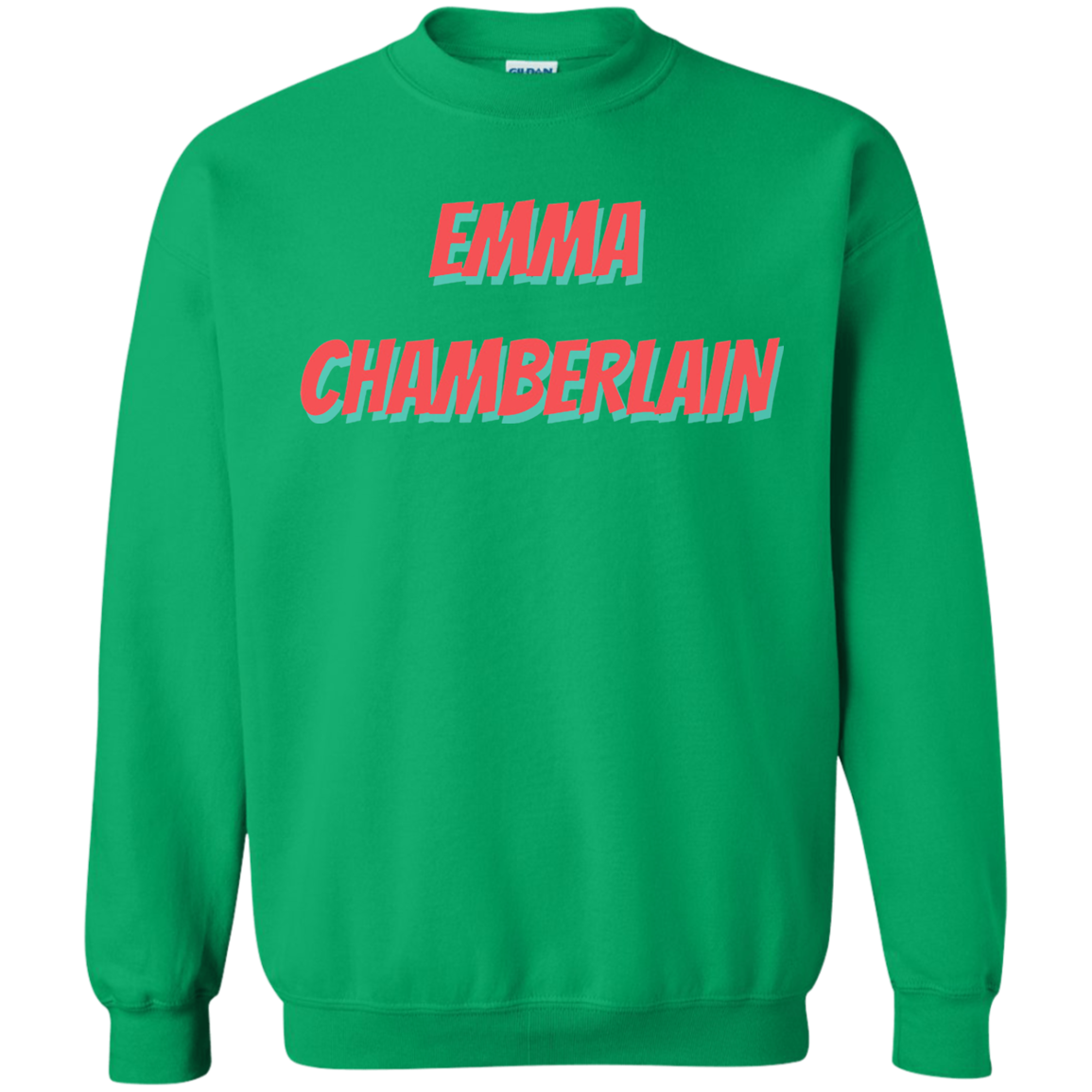 Emma Chamberlain Merch Sweater - Irish Green - Shipping Worldwide - NINONINE