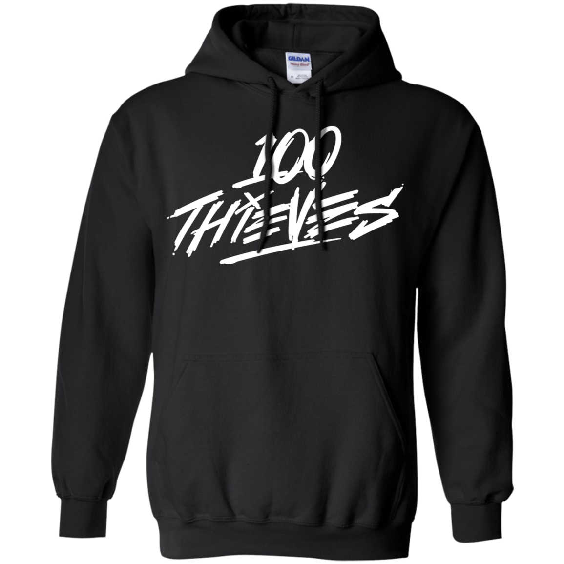 100 Thieves Hoodie - Black - Shipping Worldwide - NINONINE