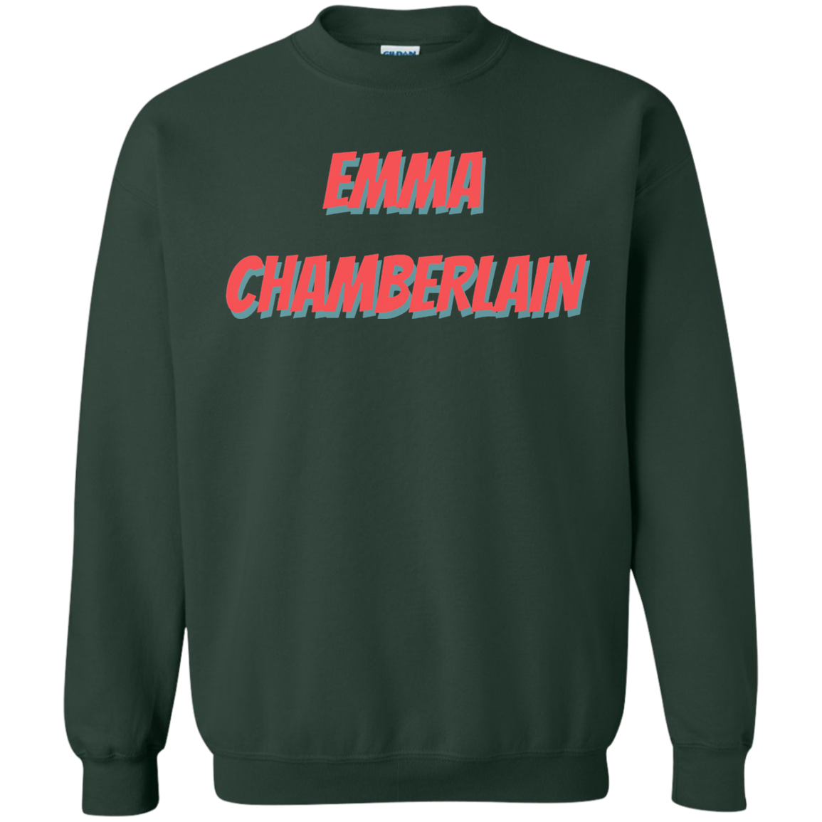 Emma Chamberlain Merch Sweater - Forest Green - Shipping Worldwide - NINONINE