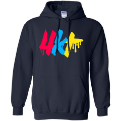 4kt Hoodie - Navy - Shipping Worldwide - NINONINE