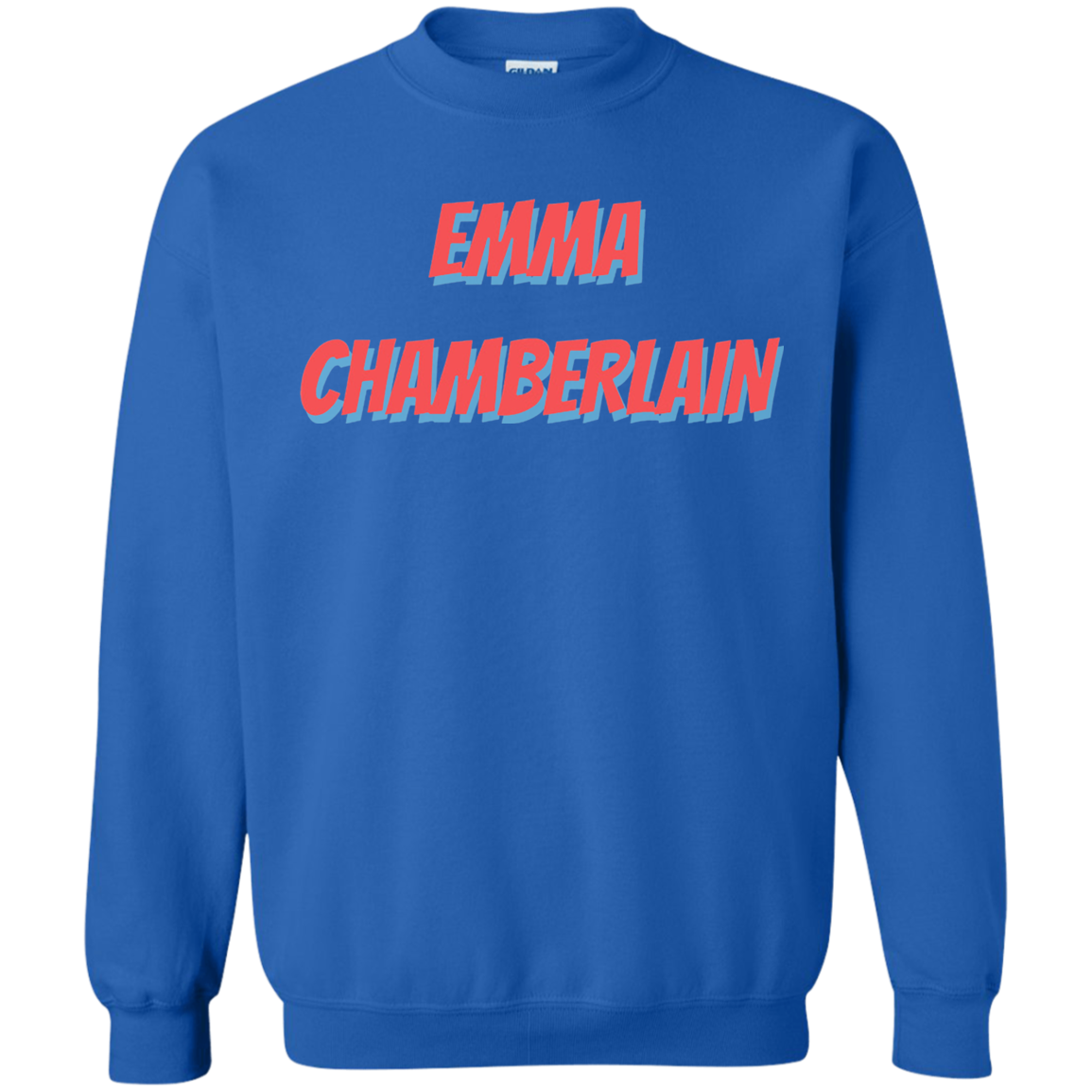 Emma Chamberlain Merch Sweater - Royal - Shipping Worldwide - NINONINE