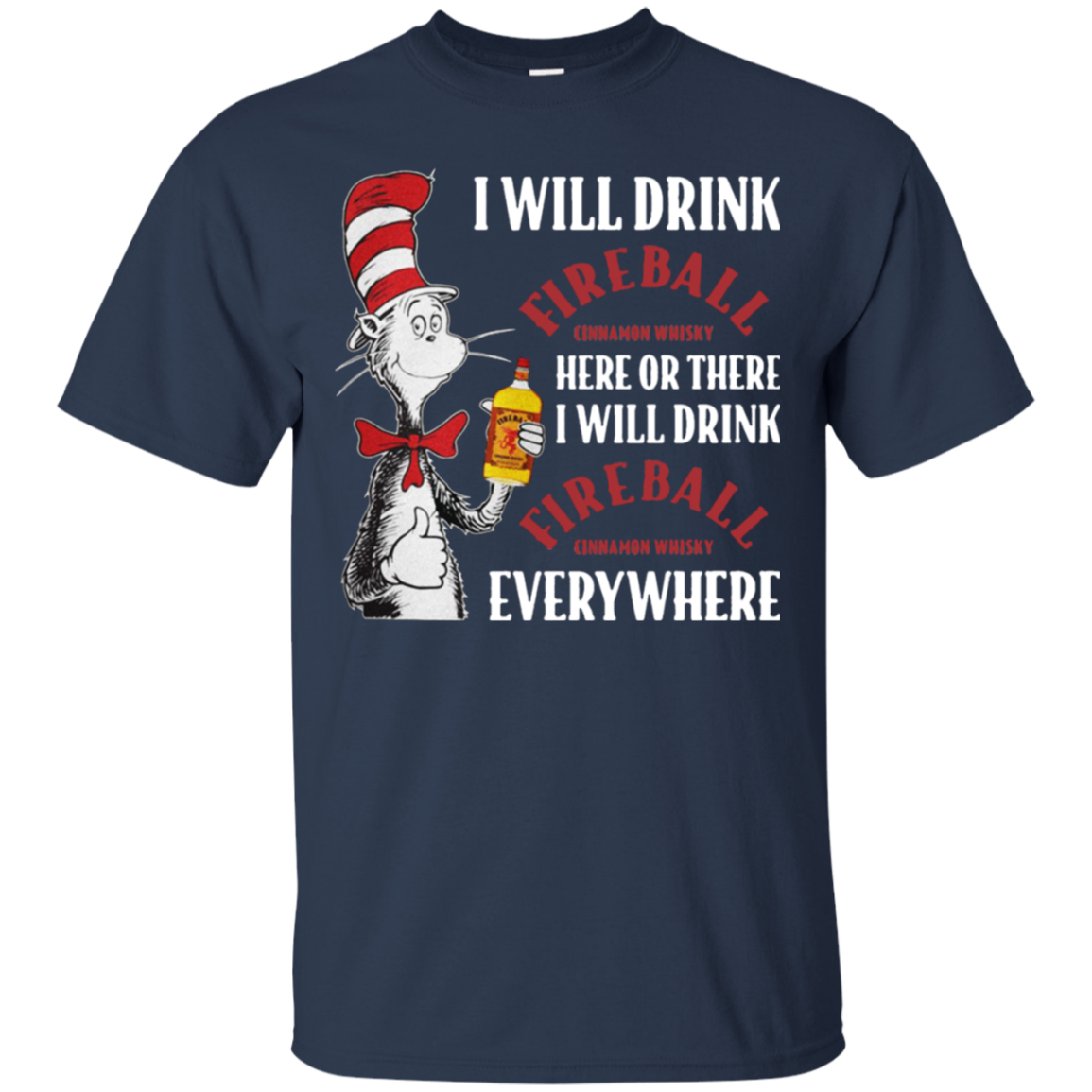 Cat In The Hat Fireball Shirt - NINONINE