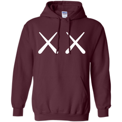 Kaws Hoodie - Maroon - Shipping Worldwide - NINONINE