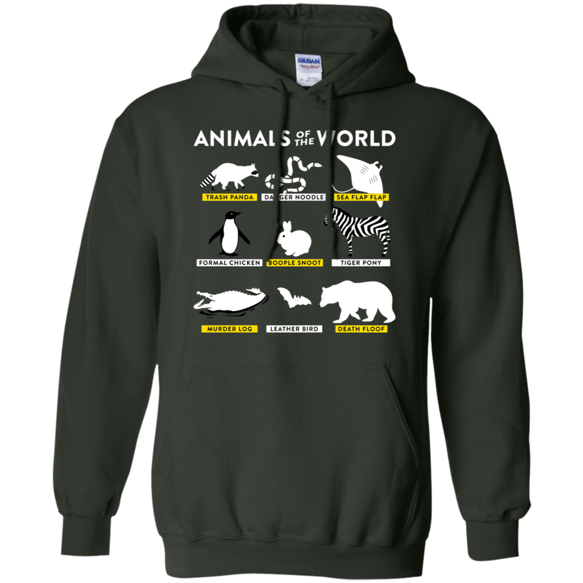 Animals Of The World Hoodie - NINONINE