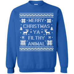 Merry Christmas Ya Filthy Animal Sweater - NINONINE