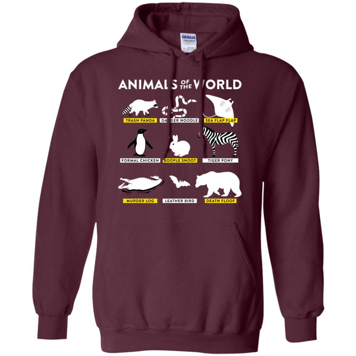 Animals Of The World Hoodie - NINONINE