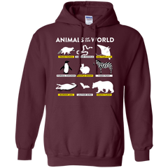 Animals Of The World Hoodie - NINONINE