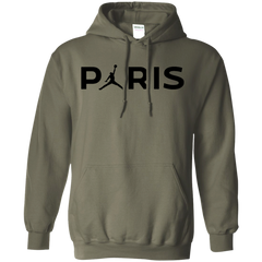 Psg Jordan Hoodie Light - Military Green - Shipping Worldwide - NINONINE