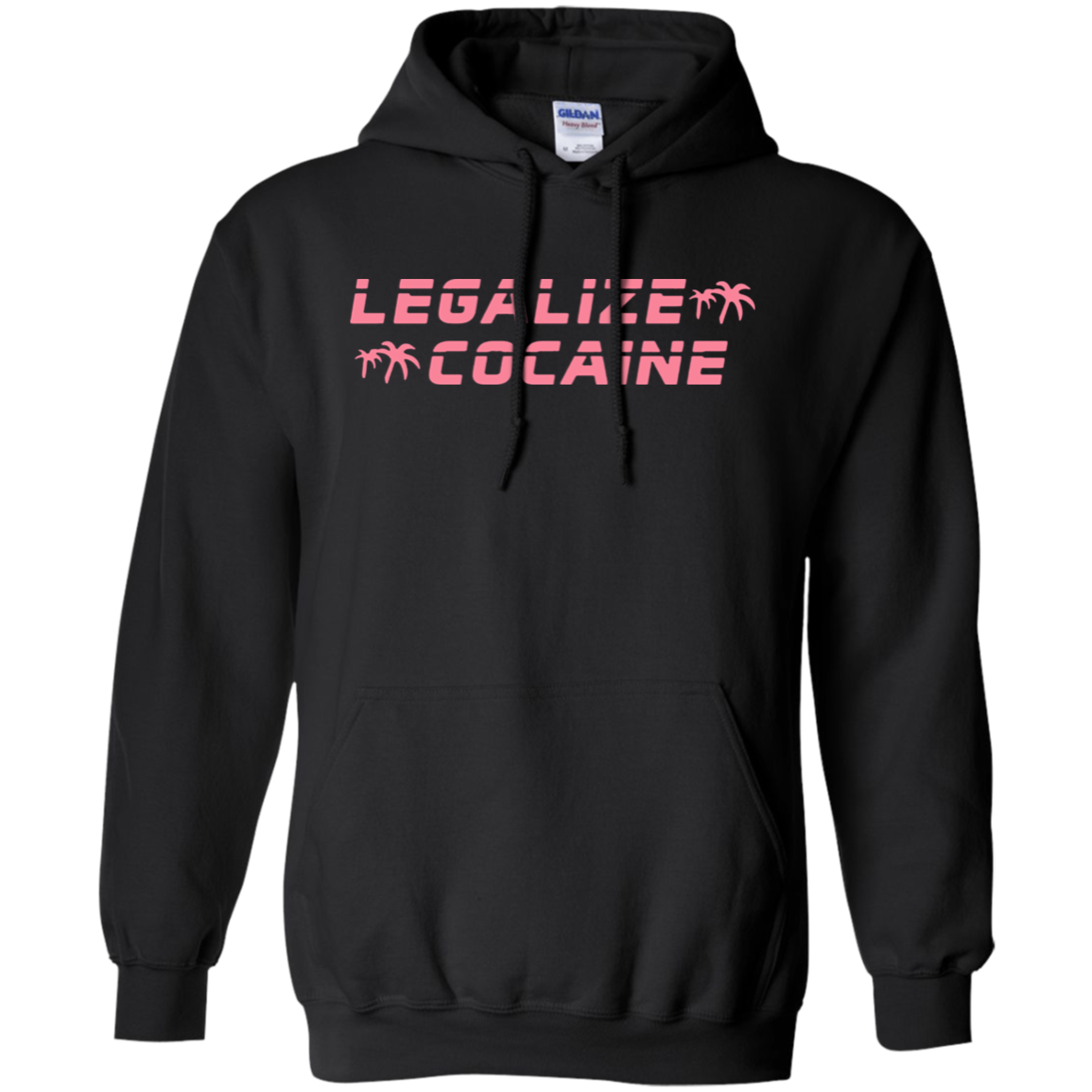 Legalize Cocaine Hoodie - Black - Shipping Worldwide - NINONINE