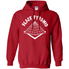 Black Pyramid Hoodie - Red - Shipping Worldwide - NINONINE