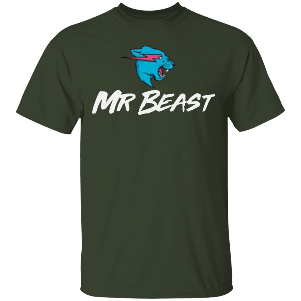 Mr Beast Shirt - Forest