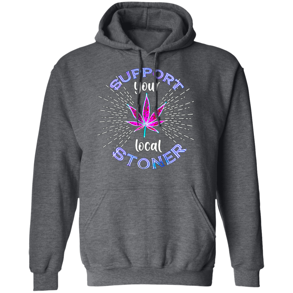 Stoner Hoodie - Dark Heather