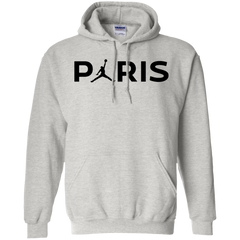 Psg Jordan Hoodie Light - Ash - Shipping Worldwide - NINONINE