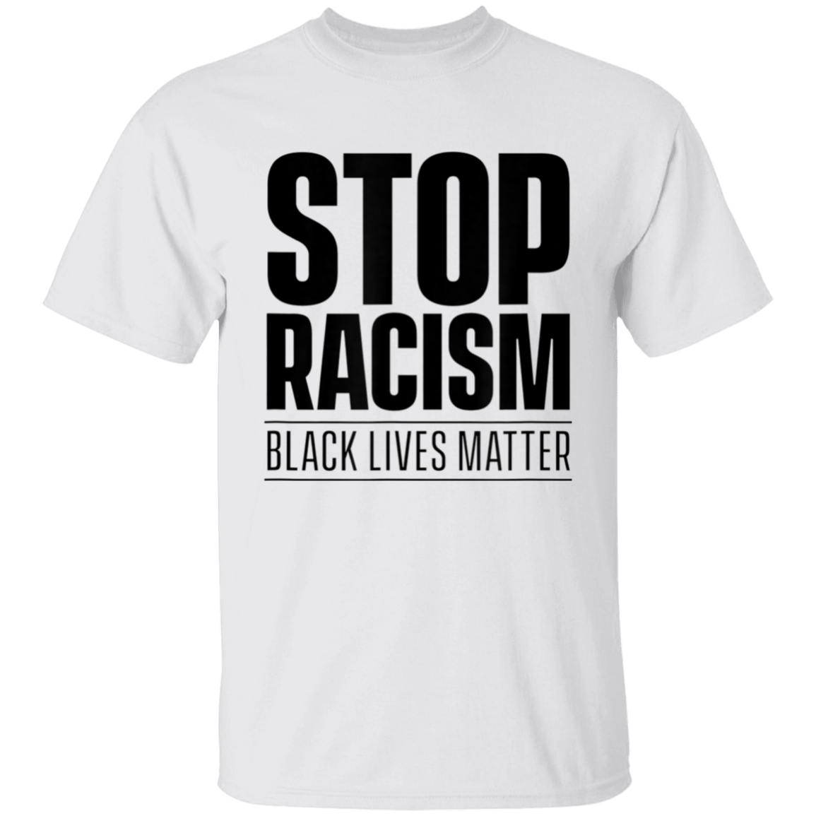 Black Lives Matter Stop Racism Shirt - NINONINE