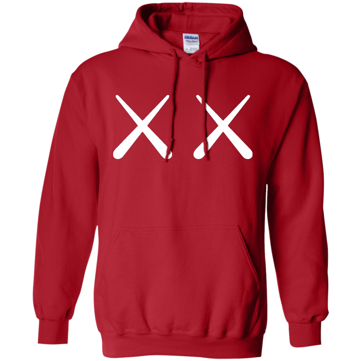 Kaws Hoodie - Red - Shipping Worldwide - NINONINE