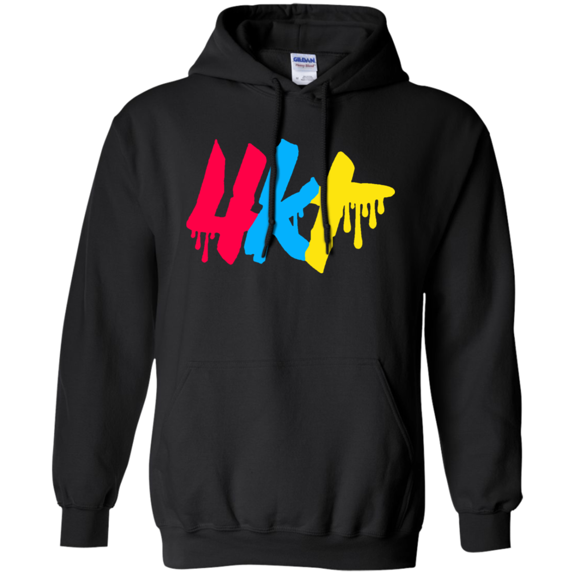 4kt Hoodie - Black - Shipping Worldwide - NINONINE