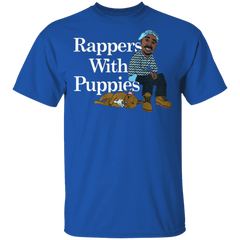 Rappers With Puppies Shirt - Royal