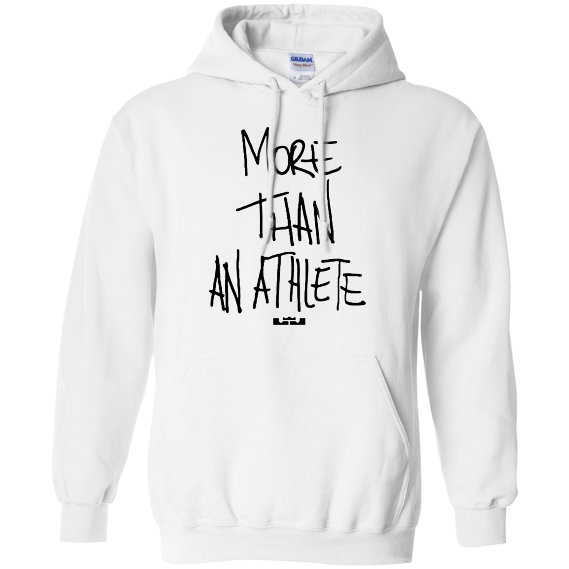 More Than An Athlete Hoodie Light - White - Shipping Worldwide - NINONINE