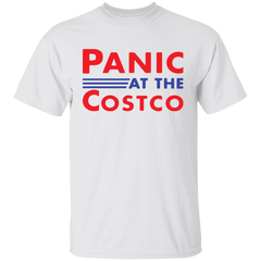 Panic At The Costco Shirt - White - Shipping Worldwide - NINONINE