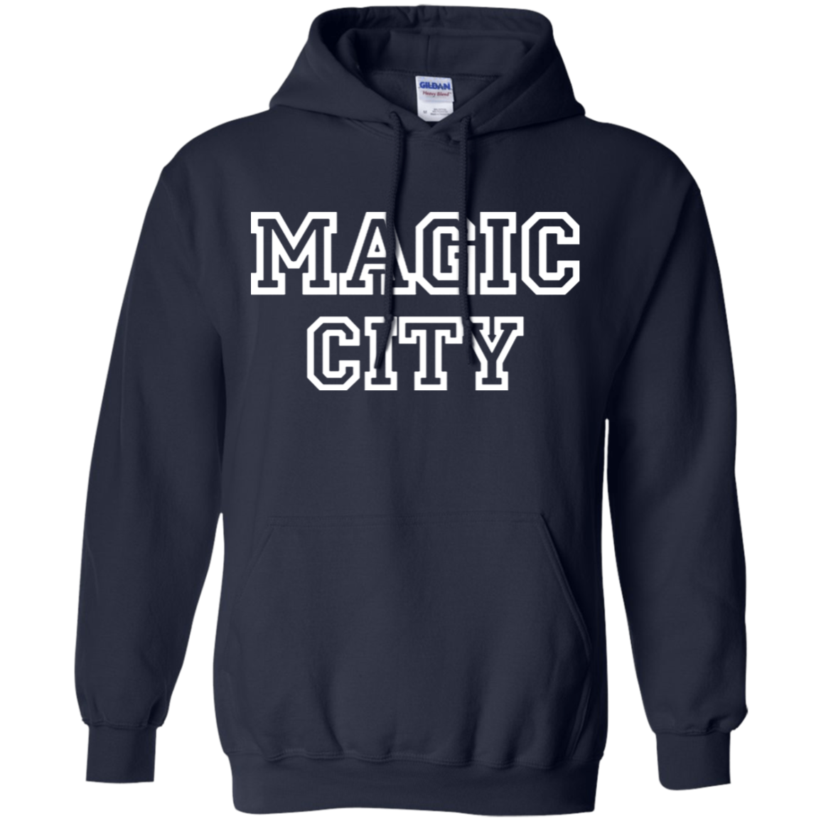 Magic City Hoodie - Navy - Shipping Worldwide - NINONINE