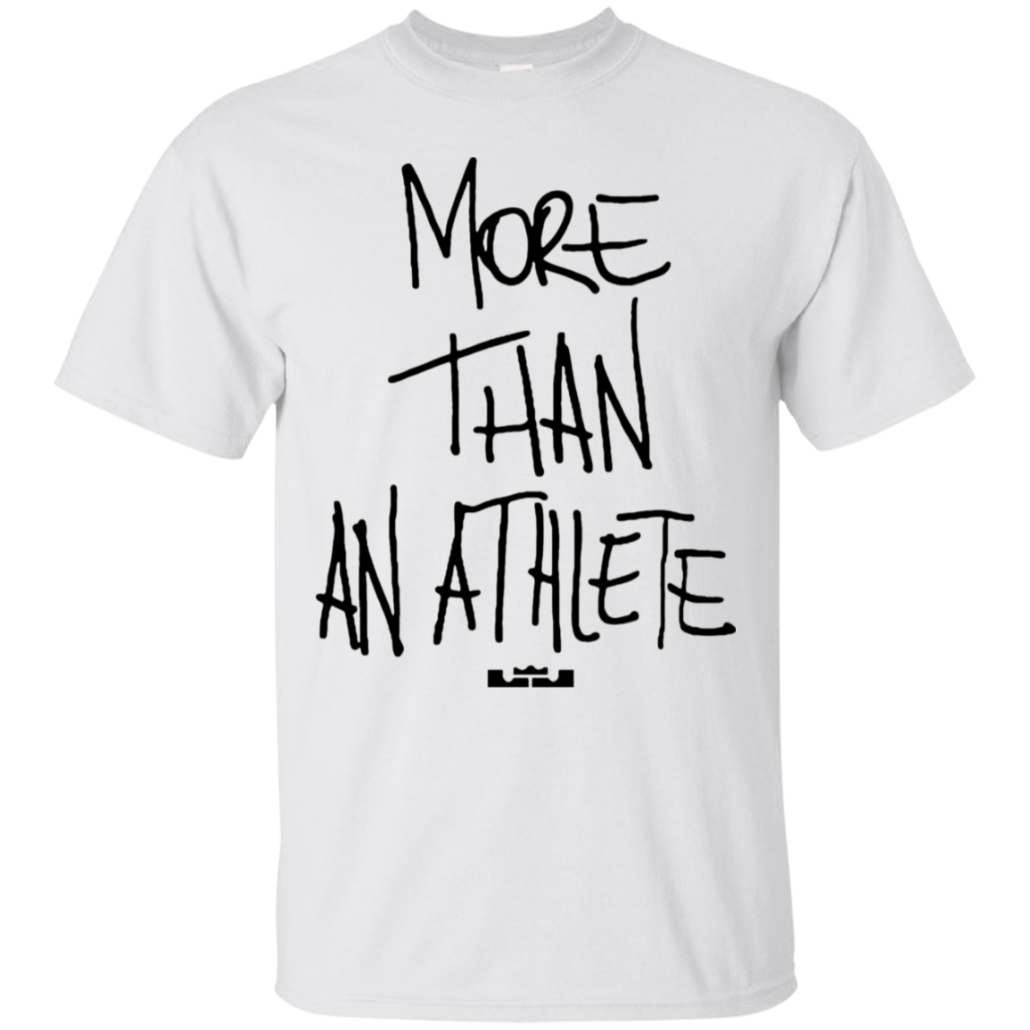 More Than An Athlete Shirt Light - White - Shipping Worldwide - NINONINE