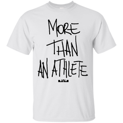 More Than An Athlete Shirt Light - White - Shipping Worldwide - NINONINE