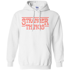 Stranger Things Merch Hoodie - White - Shipping Worldwide - NINONINE