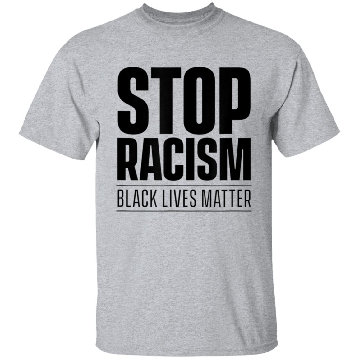 Black Lives Matter Stop Racism Shirt - NINONINE