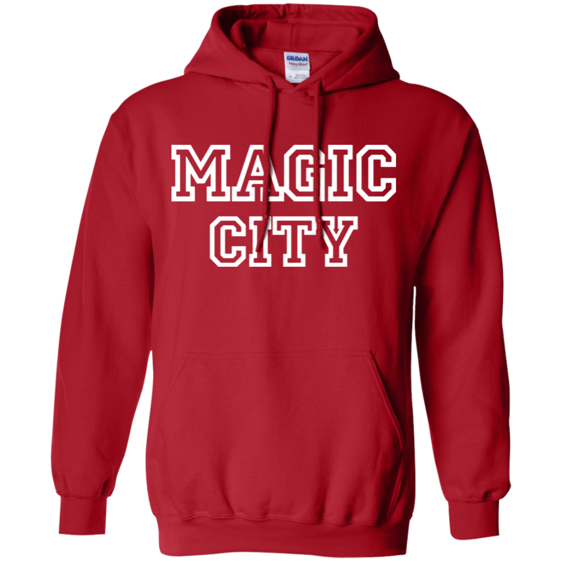 Magic City Hoodie - Red - Shipping Worldwide - NINONINE