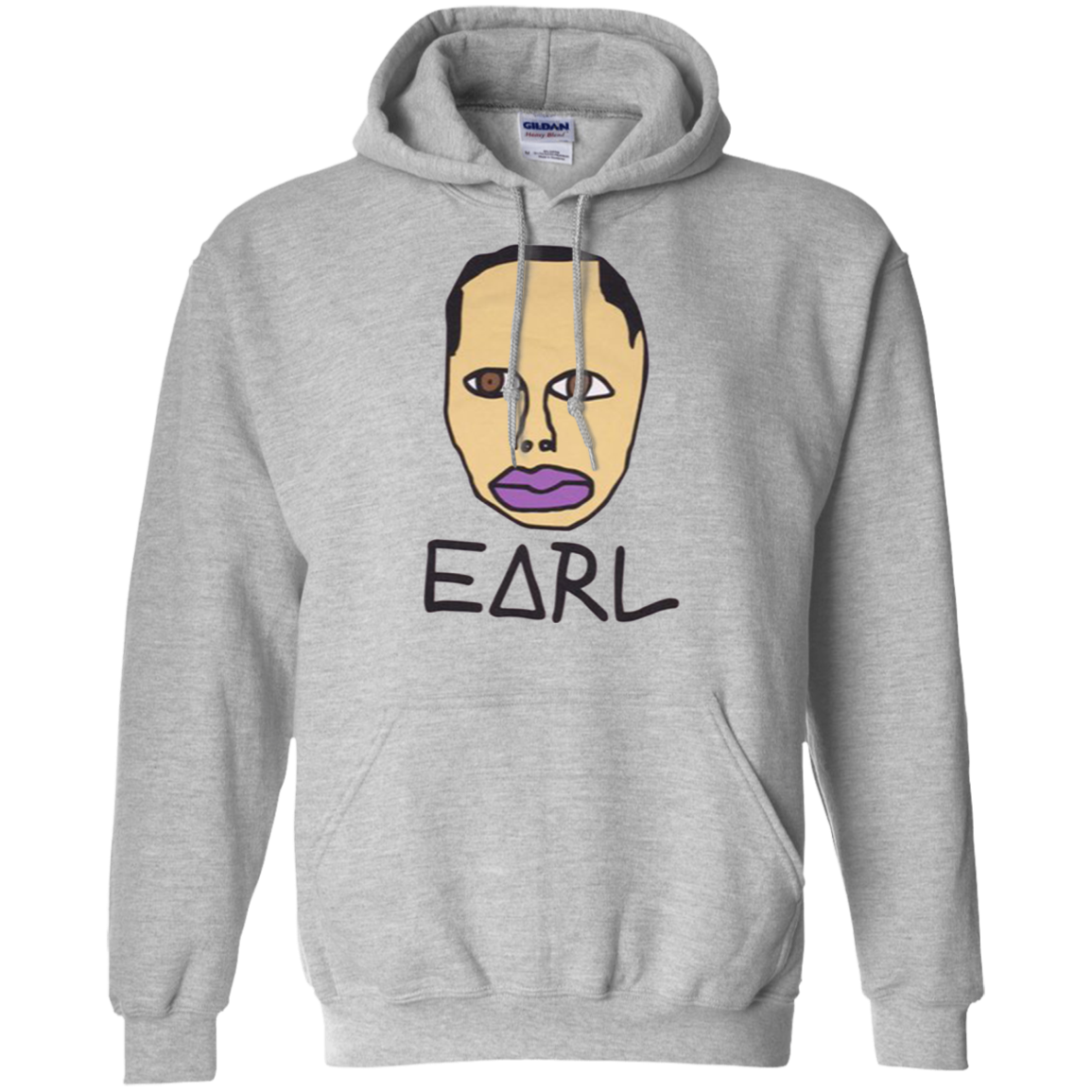 Earl Sweatshirt Merch Hoodie - Sport Grey - Shipping Worldwide - NINONINE