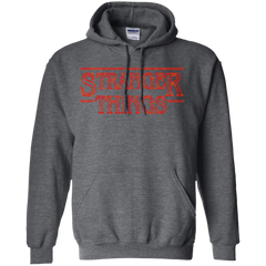 Stranger Things Merch Hoodie - Dark Heather - Shipping Worldwide - NINONINE