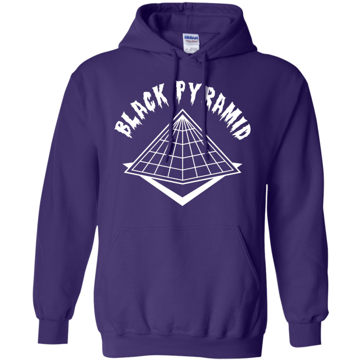 Black Pyramid Hoodie - Purple - Shipping Worldwide - NINONINE