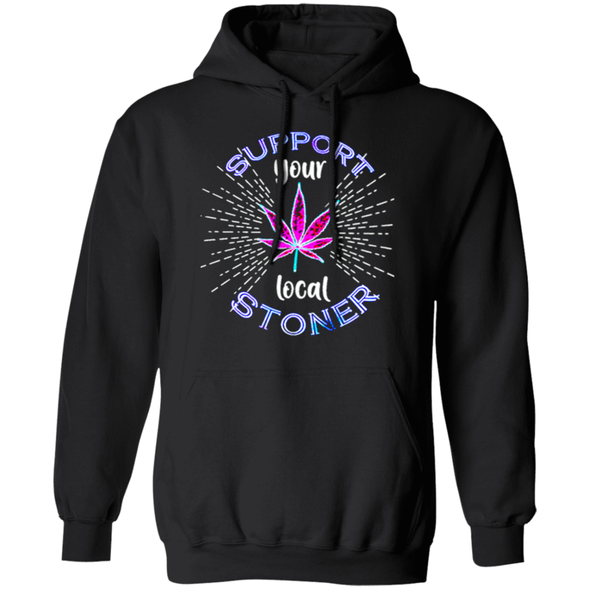 Stoner Hoodie - Black