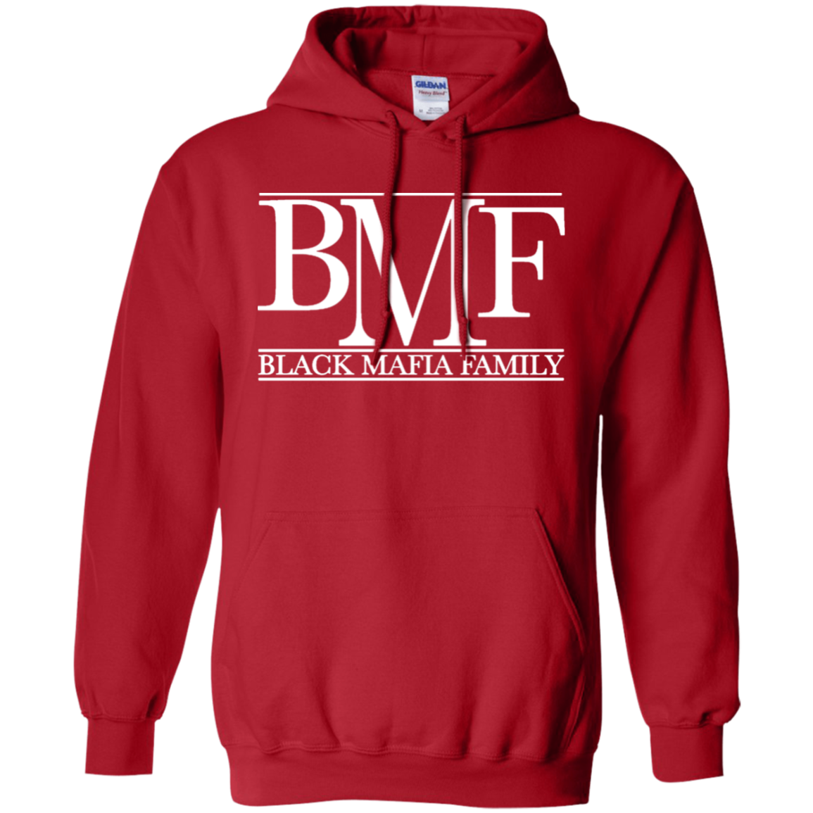 Black Mafia Family Hoodie - Red - Shipping Worldwide - NINONINE