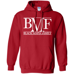 Black Mafia Family Hoodie - Red - Shipping Worldwide - NINONINE