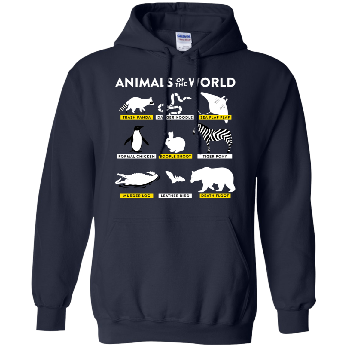 Animals Of The World Hoodie - NINONINE