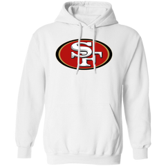 49ers Hoodie - White - Worldwide Shipping - NINONINE