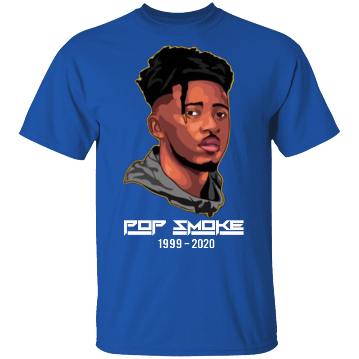 Pop Smoke Shirt Royal