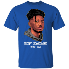 Pop Smoke Shirt Royal