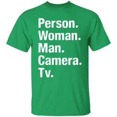 Person Woman Man Camera TV T Shirt